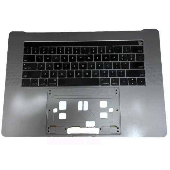 Apple MacBook Pro 15 A1990 2018 2019, backlit US keyboard palmrest Space Gray - main product image