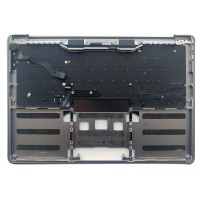 Apple MacBook Pro A1708 2016 2017, backlit US keyboard palmrest Space Gray - additional view 1