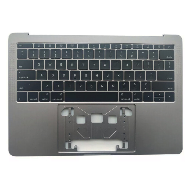 Apple MacBook Pro A1708 2016 2017, backlit US keyboard palmrest Space Gray - main product image