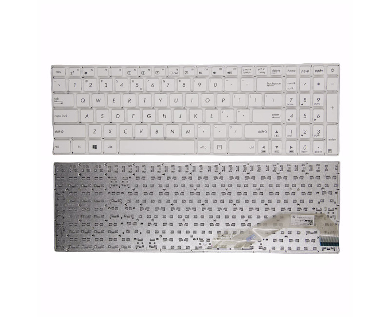 Asus A543 D540 F543 K543 P540 R543 UX502 X543 white US keyboard original - additional view 
