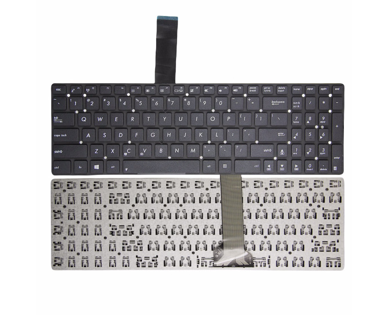 Asus A55V K55V A55VM A55VD K55VD R500v R700V K751 A751 US keyboard OEM - additional view 