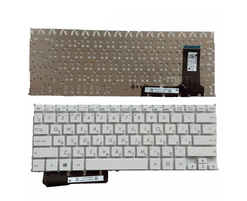 Asus E201 E202 E202S E202SA E202MA TP201 white Russian RU keyboard