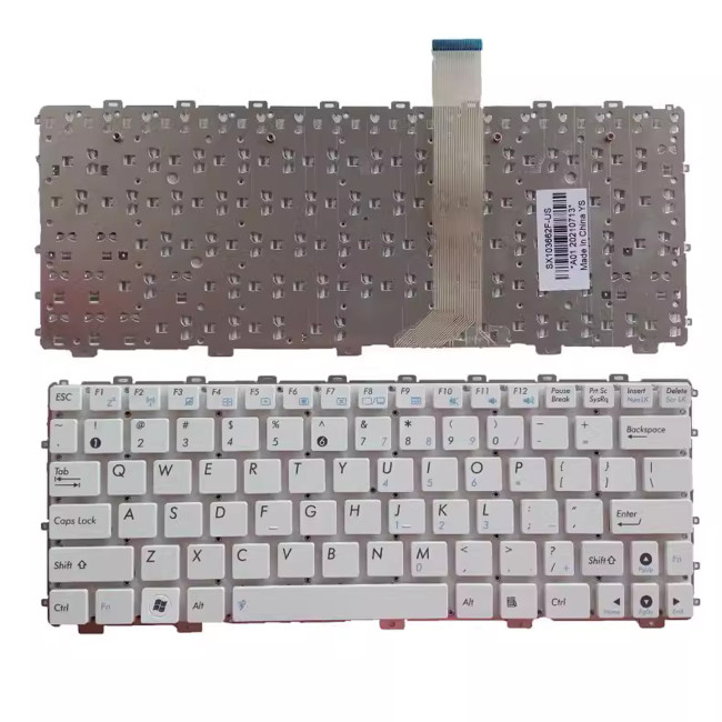 Asus Eee PC 1011PX 1015 X101 X101CH X101H TF101G 1025C white US keyboard - main product image