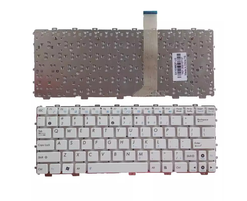 Asus Eee PC 1011PX 1015 X101 X101CH X101H TF101G 1025C white US keyboard - additional view 
