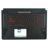 Asus FX705 FX705GE FX705DY red backlit US keyboard palmrest