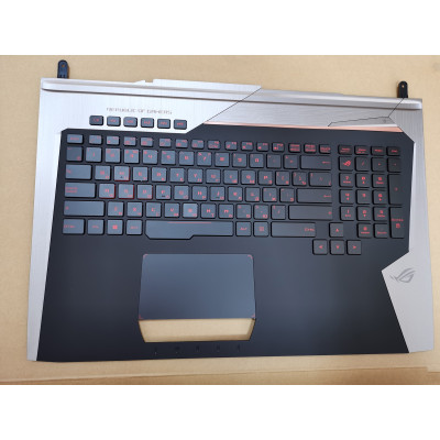 Asus G752 G752VM G752VS backlit Russian RU UA keyboard palmrest 90NB0D61-R30RU0