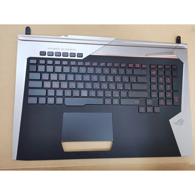 Asus G752 G752VM G752VS backlit Russian RU UA keyboard palmrest 90NB0D61-R30RU0 - main product image