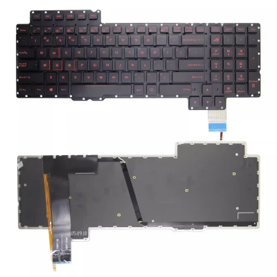 Asus G752 S6700 S6820 G752V G752VS GFX72V red backlit US keyboard