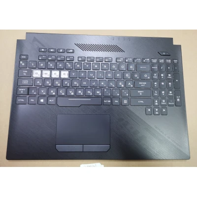 Asus GL504GM RGB backlit Hungarian HU keyboard palmrest 90NR00K2-R32HU0