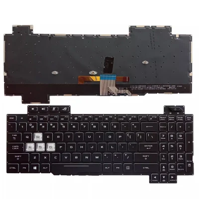 Asus GL704 PX554 S7C S7BS black backlit US keyboard