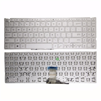 Asus X509, M509, FL8700, Y5200, X515, V5200, FL8850, M515, silver US keyboard OEM