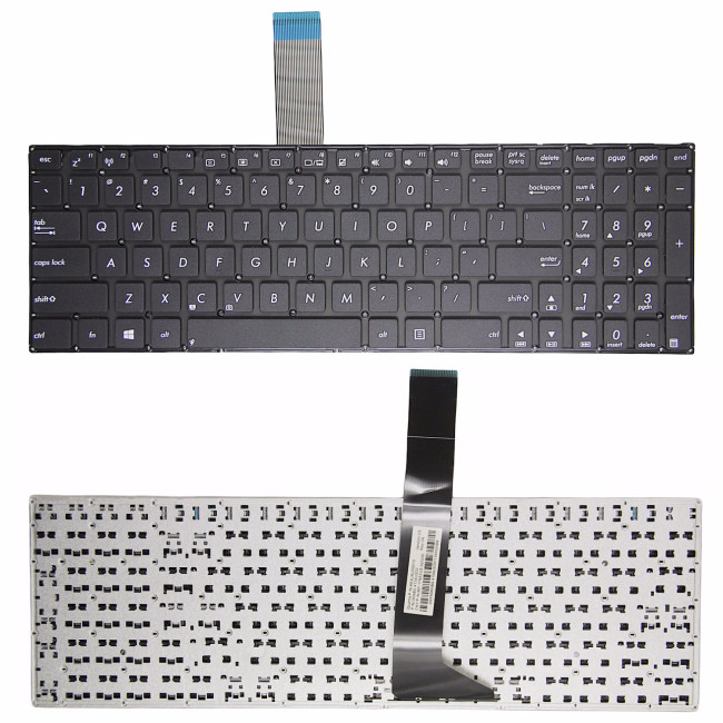 Asus P550 PRO500 PU550 W50 W508 VM580 W518 black US keyboard - main product image