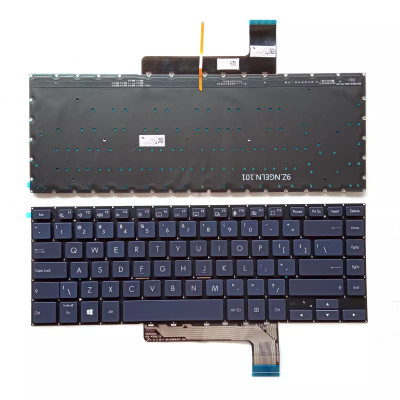 Asus Pro 17 W700G1T W700G2T W700G3T W700GV blue backlit US keyboard