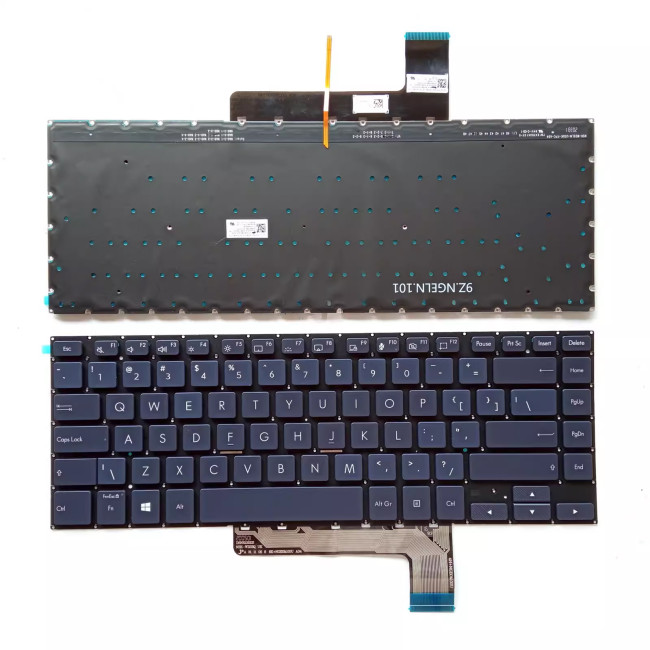 Keyboard Asus ProArt Q17 StudioBook S H700GVA W700TA blue backlit US - main product image