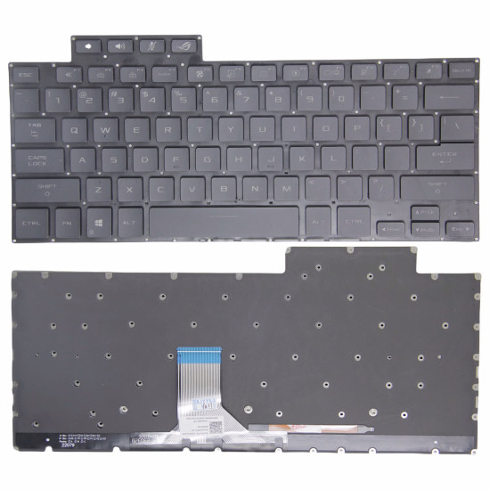 Asus ROG Flow X13 GV301Q GV310QC GV301QE GV301QH 2021 backlit US keyboard - main product image
