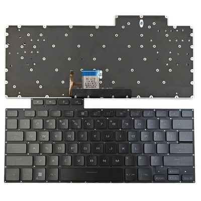Asus ROG Flow X16 GV601, GV601V, GV601R, backlit US keyboard