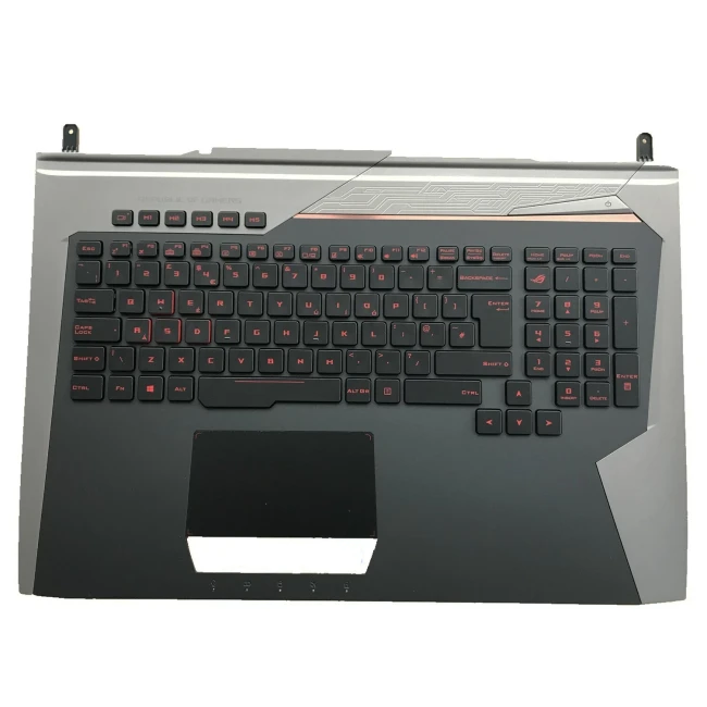 Asus ROG G752VS G752VSK G752VY backlit UK keyboard palmrest - main product image