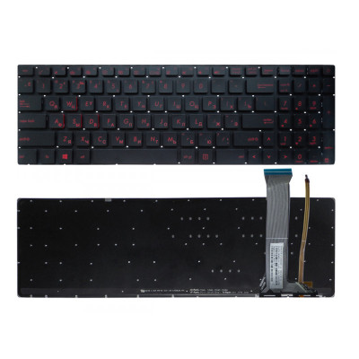 Asus ROG GL752VW GL752VW GL552 GL552JX GL552VW GL552VX backlit Russian RU keyboard