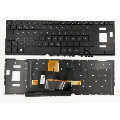 Asus ROG GX501 GX531 GM531 backlit German DE keyboard original 0KNB0-6617GE00