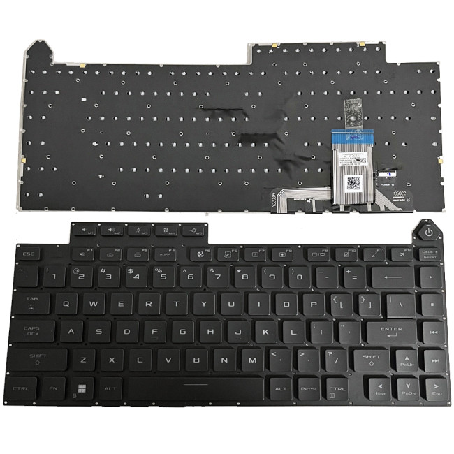 Asus ROG Strix G16 G614, G614J, ROG Strix Scar 16 G634, G634J, RGB backlit US keyboard per-key - main product image