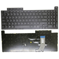 Asus ROG Strix G731, G732, GL731, G712, PX731, RGB backlit US keyboard - additional view 1