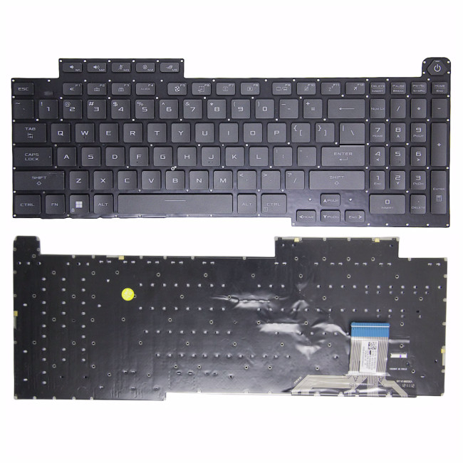 Asus ROG Strix G17 G713 G713Q G713QE G713QM G713QR RGB backlit US keyboard - main product image