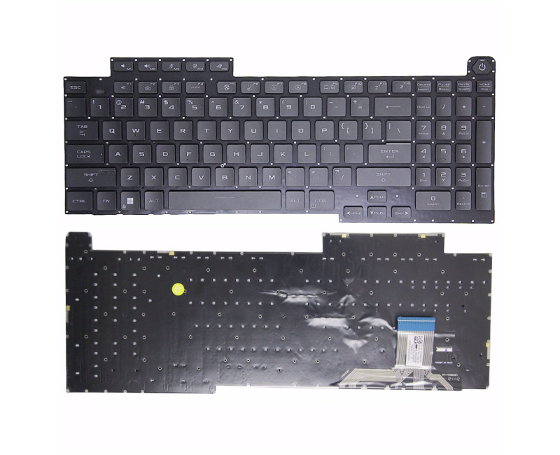 Asus PX713IC, PX713IH, PX713IM, PX713IR, PX713QC, PX713QE, RGB backlit US keyboard - additional view 