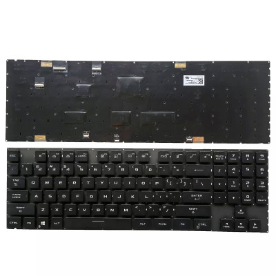 Asus ROG Strix Scar 17 G733Q G733QM G733QR G733QS G733QSA per-key RGB backlit US keyboard