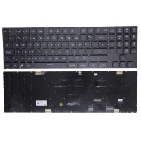 Asus ROG Strix Scar 17 G733Q, G733QM, G733QR, G733QS, G733QSA, per-key RGB backlit US keyboard small shift