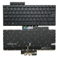 Asus ROG Zephyrus G14 GA402, GA402R, GA402RJ, GA402RK, GA402RU, GA402X, GA402XV, GA402XZ, black backlit US keyboard