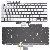 Asus ROG Zephyrus G15 GA503RM GA503RS GA503RW silver backlit US keyboard