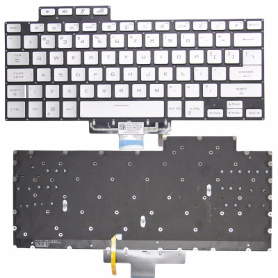 Asus ROG Zephyrus M16 GU603ZE GU603ZM GU603ZW silver backlit US keyboard