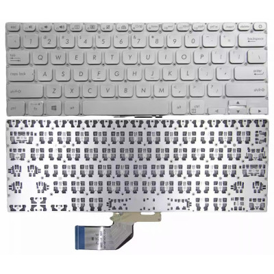 Asus S13 S330FA, S330FN, S330FL, S330UA, S330UN, X330FA, X330UA, silver US keyboard