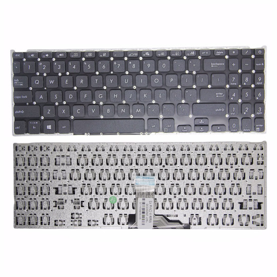 Asus D509, D515, F1500EA, K509, P1500, P1501, P1503, P1510, P1511, black US keyboard OEM - main product image