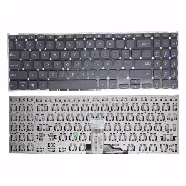 Asus X509, M509, FL8700, Y5200, X515, V5200, FL8850, M515, black US keyboard OEM - main product image