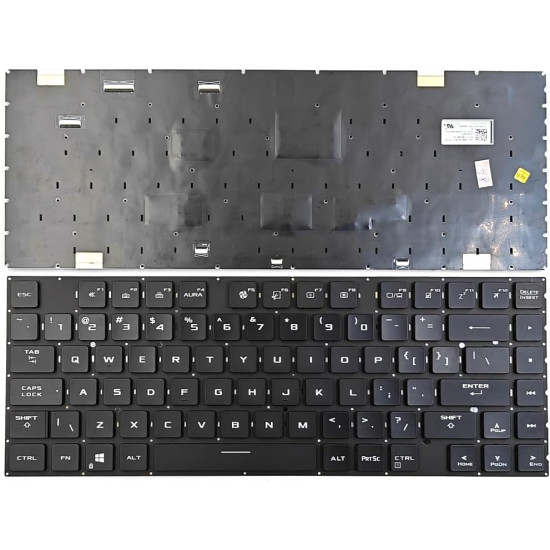 Asus Strix SCAR 15 G533Q, G533QM, G533QR, G533QS, per-key RGB backlit US keyboard - main product image