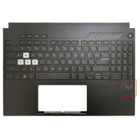 Asus TUF F15 FX507ZE, FX507ZC, FX507ZM, FX507ZR, FA507, RGB backlit US keyboard palmrest dual Air vents 1