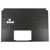 Asus TUF F15 FX507ZE, FX507ZC, FX507ZM, FX507ZR, FA507, backlit US keyboard palmrest dual Air vents