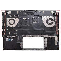 Asus TUF F15 FX507ZE, FX507ZC, FX507ZM, FX507ZR, FA507, backlit US keyboard palmrest single Air vents - additional view 1