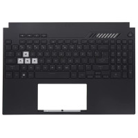 Asus TUF F15 FX517ZC, FX517ZM, FX517ZE, FX517ZR, backlit US keyboard palmrest black