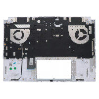 Asus TUF F15 FX517ZC, FX517ZM, FX517ZE, FX517ZR, backlit US keyboard palmrest white - additional view 1