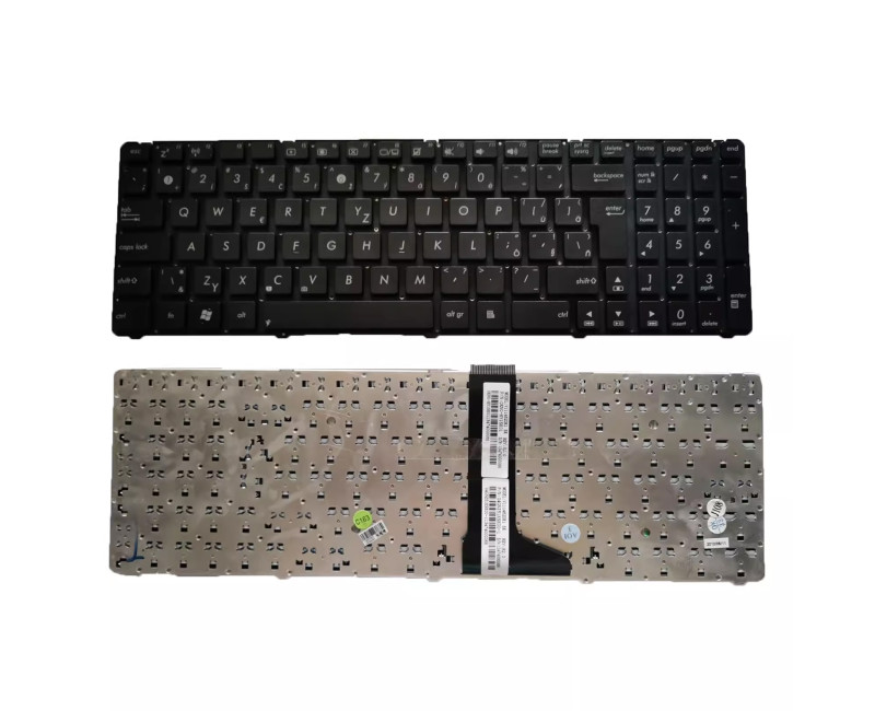 Asus U52 U52F BBL5 BBL9 U52Jc U53 U53SD U53F U56 Czech CZ keyboard - additional view 