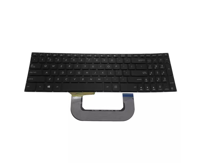 Asus VivoBook 17 A705 A705U, X705 X705M X705N X705U, VivoBook Pro 17 N705 N705F N705U US keyboard - additional view 