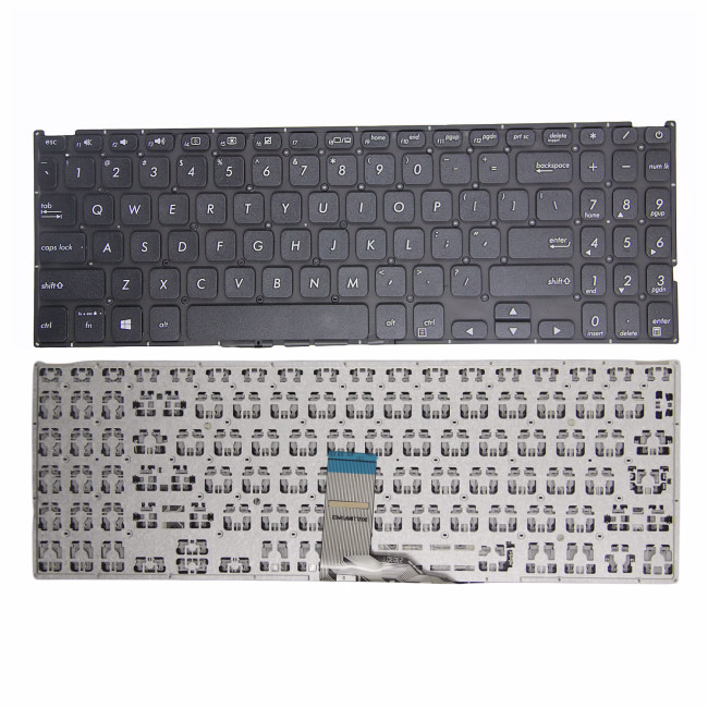 Asus V5000 X512 F512 Y5000 Y5100U V5000J M5050 black US keyboard - main product image