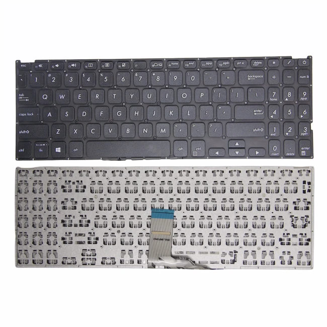 Asus V5000 X512 F512 Y5000 Y5100U V5000J M5050 black US keyboard - main product image