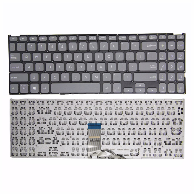 Asus VivoBook A512 K512 P1504 R564 gray US keyboard - main product image