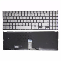 Asus V5000 X512 F512 Y5000 Y5100U V5000J M5050 silver backlit US keyboard