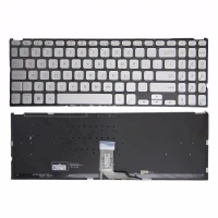 Asus V5000 X512 F512 Y5000 Y5100U V5000J M5050 silver backlit US keyboard