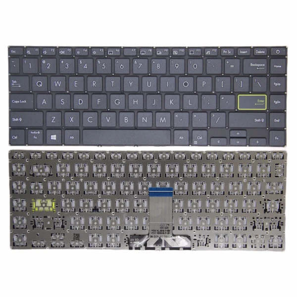 Asus VivoBook X421 X421DA M413DA M413IA black US keyboard - main product image