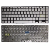 Asus VivoBook S14 S433 S433E S433EA S433F S433FA S433FL S433JQ silver US keyboard